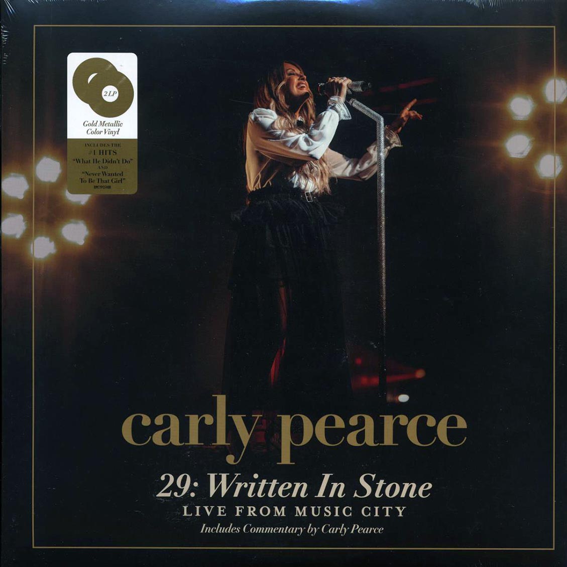 Carly Pearce - 29: Written In Stone, Live From Music City (2xLP) (gold vinyl)