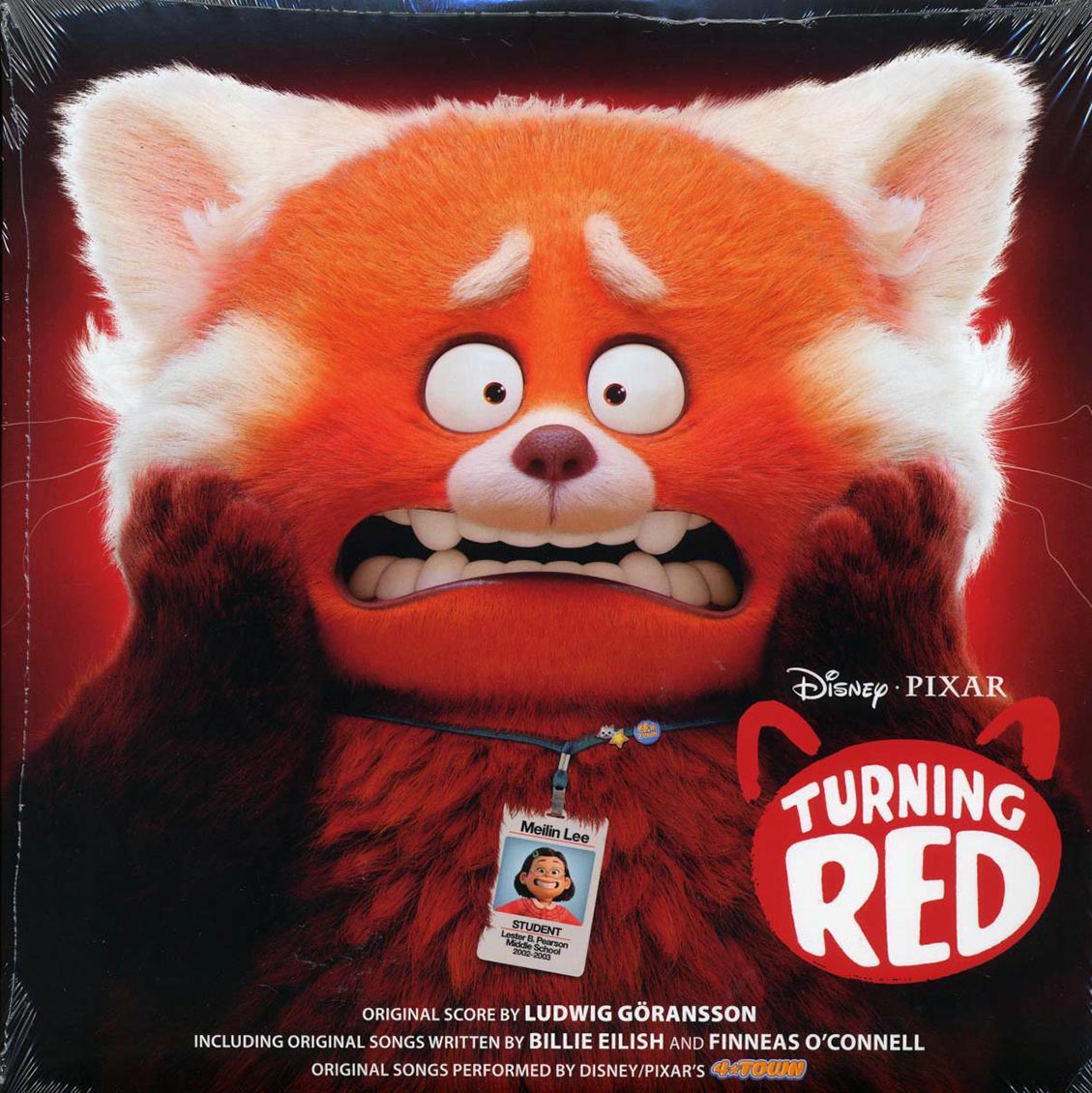 Ludwig Goransson, 4 Town - Turning Red: Original Motion Picture Soundtrack (2xLP)