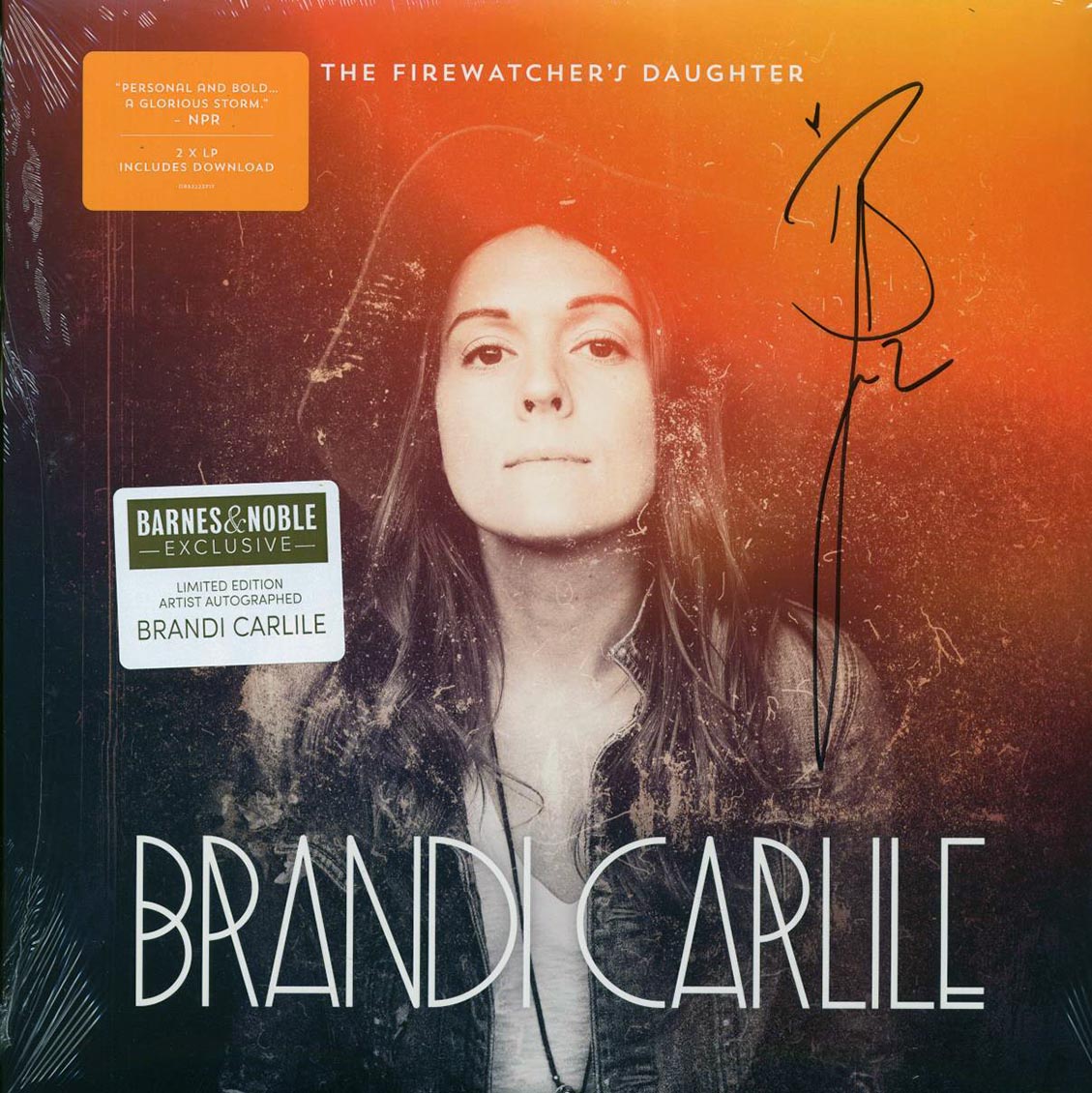 Brandi Carlile - The Firewatcher's Daughter (2015 PRESS) (AUTOGRAPHED) (ltd. ed.) (2xLP)