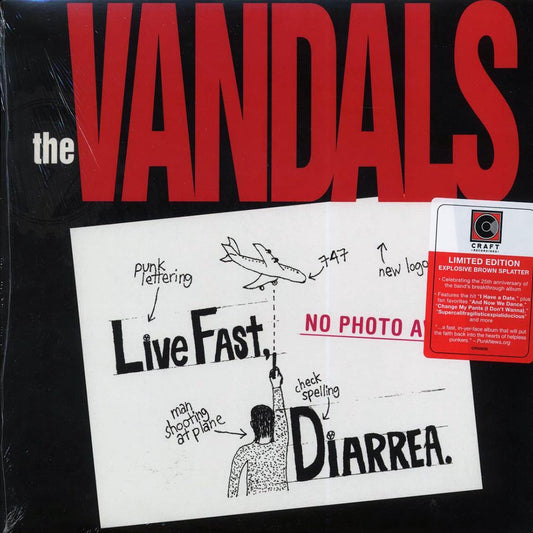 The Vandals - Live Fast Diarrhea (25th Anniv. Ed.) (ltd. ed.) (brown vinyl)