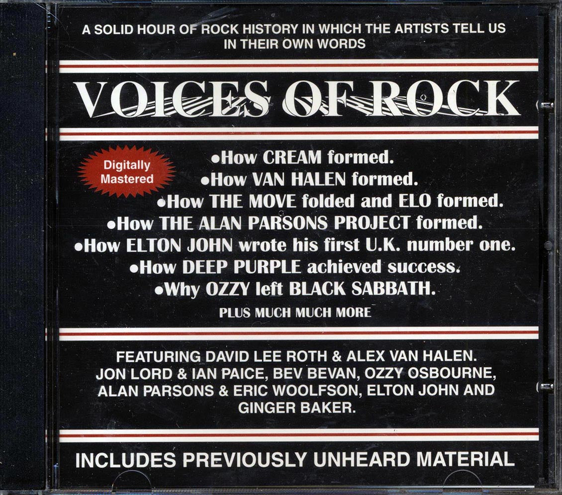 Van Halen, Ozzy Osbourne, Alan Parsons, Elton John, Etc. - Voices Of Rock Volume 1