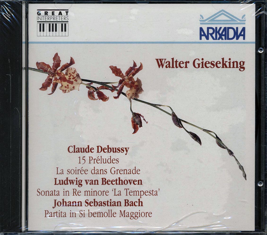 Walter Gieseking, Claude Debussy, Beethoven, Bach - 15 Preludes, La Soiree Dans Grenade, Etc.