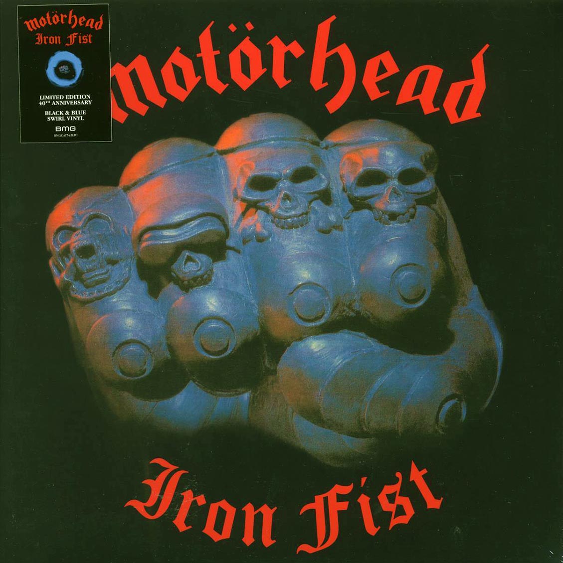 Motorhead - Iron Fist (40th Anniv. Ed.) (ltd. ed.) (180g) (colored vinyl)