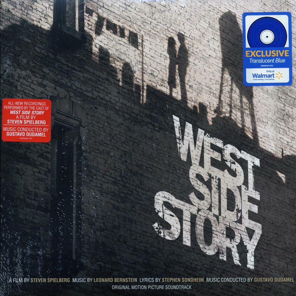 Leonard Bernstein, Gustavo Dudamel - West Side Story: Original Motion Picture Soundtrack (2xLP) (blue vinyl)