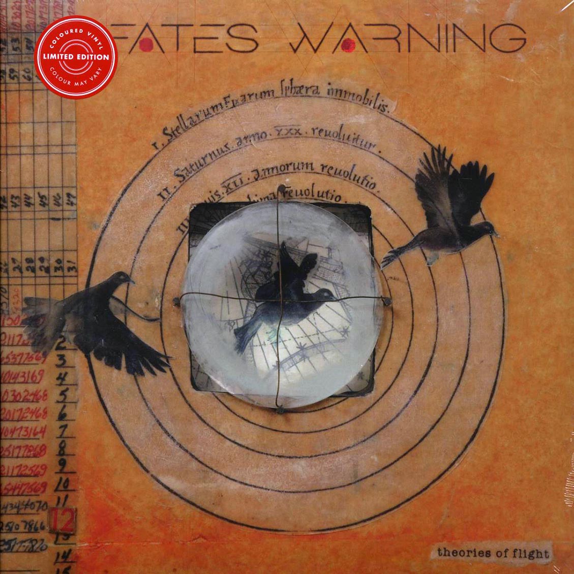 Fates Warning - Theories Of Flight (+6 bonus tracks) (ltd. ed.) (2xLP) (red vinyl)