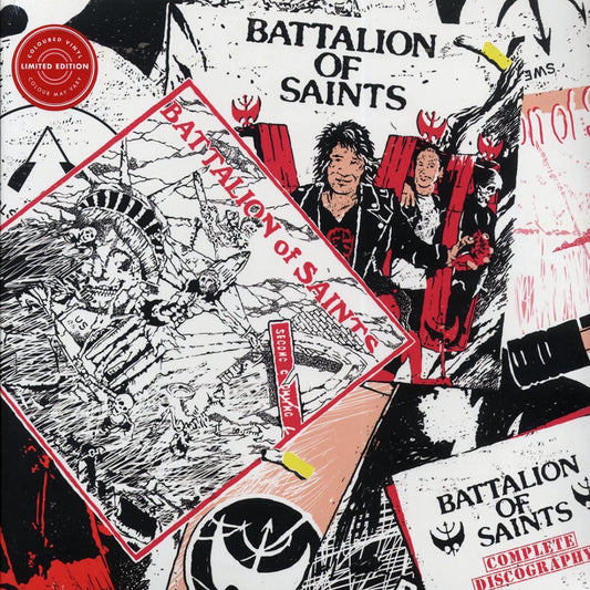 Battalion Of Saints - Complete Discography (ltd. ed.) (3xLP) (red/white/blue vinyl)