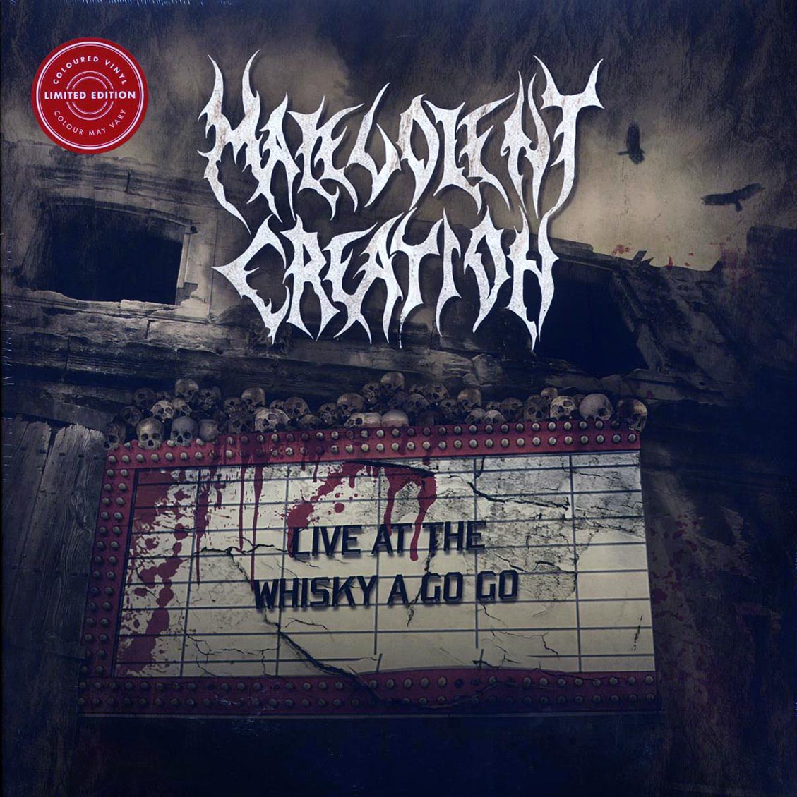 Malevolent Creation - Live At The Whiskey A Go Go (ltd. ed.) (2xLP) (clear vinyl)