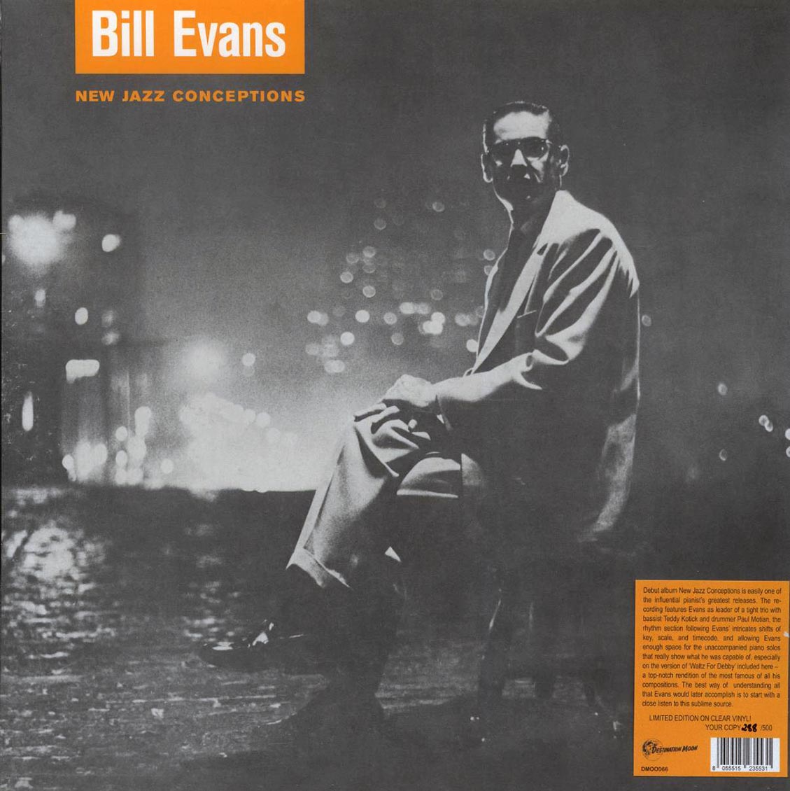 Bill Evans - New Jazz Conceptions (ltd. 500 copies made) (clear vinyl)