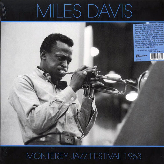 Miles Davis - Monterey Jazz Festival 1963 (ltd. 500 copies made) (clear vinyl)