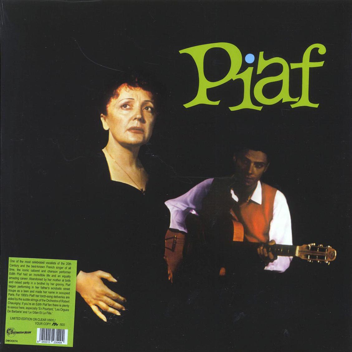 Edith Piaf - Piaf! (ltd. 500 copies made) (clear vinyl)