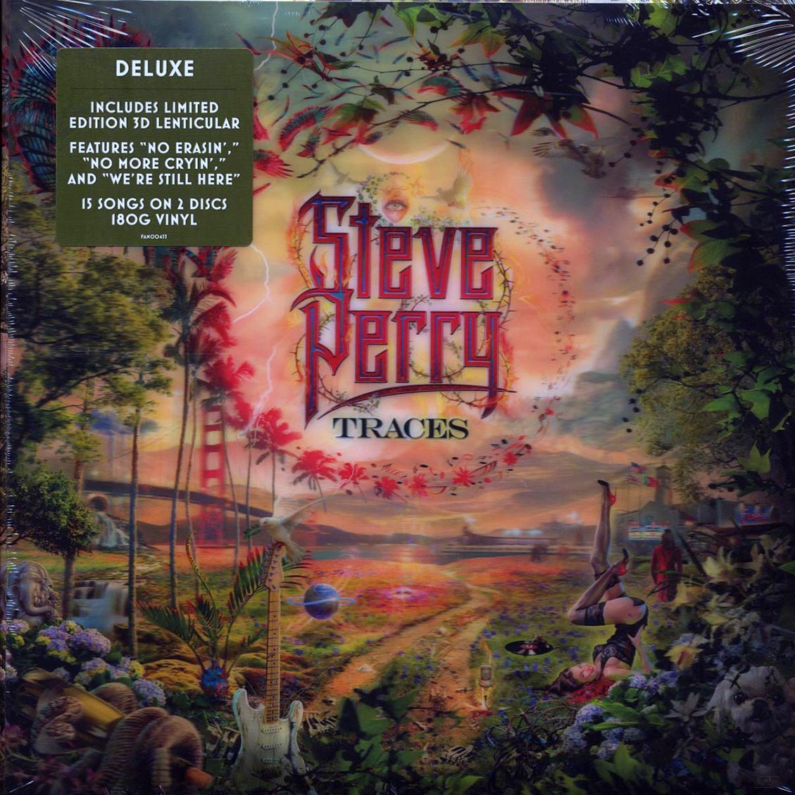 Steve Perry - Traces (3D Lenticular Cover Art) (2xLP) (180g) (deluxe edition) (Lenticular artwork)