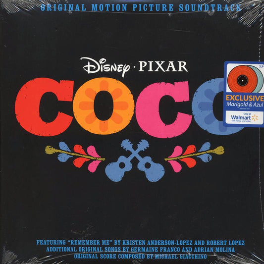 Michael Giacchino, Various - Coco: Original Motion Picture Soundtrack (2xLP) (marigold/azul vinyl)