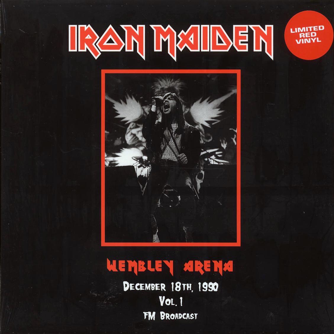 Iron Maiden - Wembley Arena 1990 Volume 1 (red vinyl)