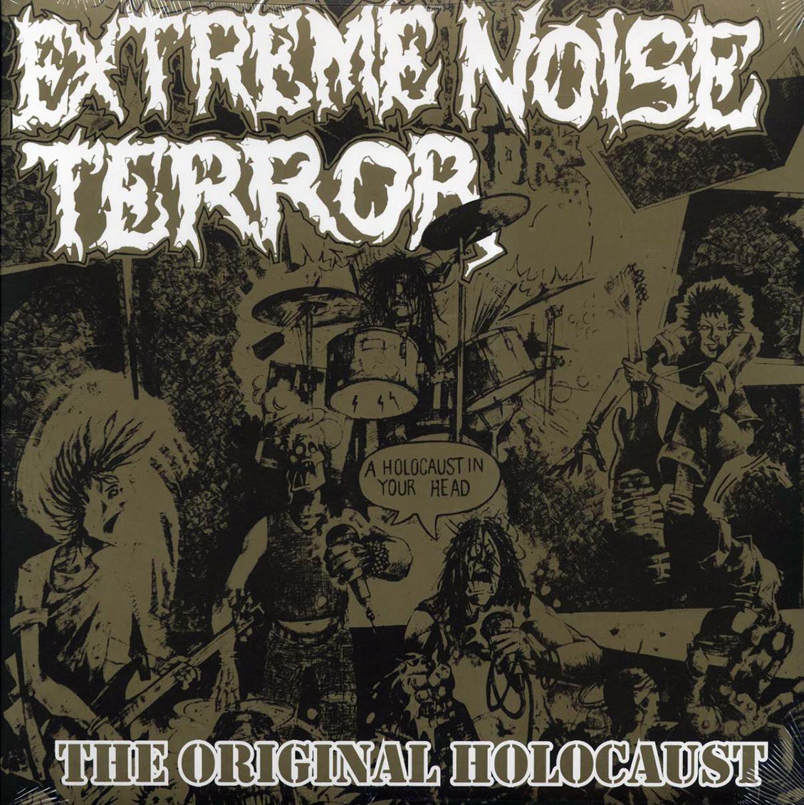 Extreme Noise Terror - A Holocaust In Your Head: The Original Holocaust (ltd. ed.) (gold vinyl)