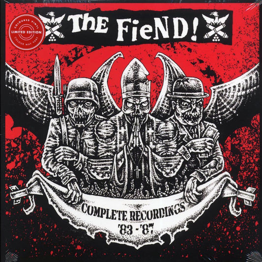 The Fiend - Complete Recordings 83-87 (ltd. ed.) (2xLP) (red vinyl)