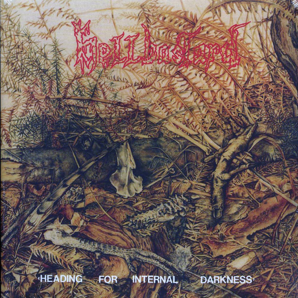 Hellbastard - Heading For Internal Darkness (ltd. ed.) (2xLP) (red vinyl)