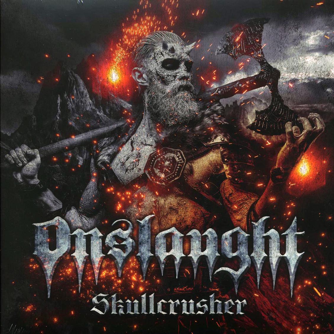 Onslaught - Skullcrusher (ltd. ed.) (white/red splatter vinyl)