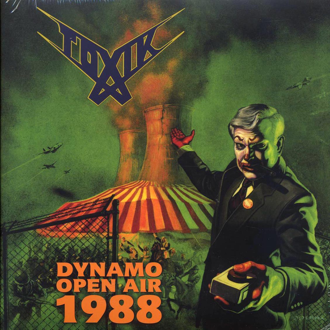 Toxik - Dynamo Open Air 1988 (ltd. ed.) (red/black splatter vinyl)