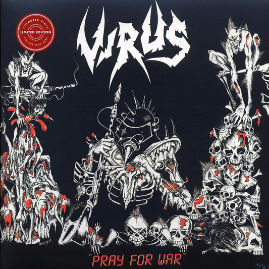 Virus - Pray For War (ltd. ed.) (white/red splatter vinyl)