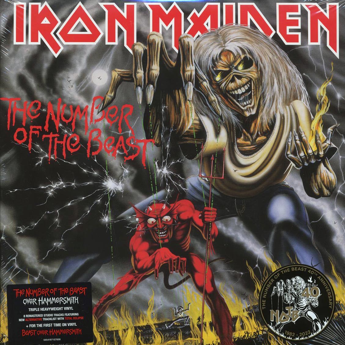 Iron Maiden - The Number Of The Beast + Beast Over Hammersmith (40th Anniv. Ed.) (+18 bonus tracks) (180g) (remastered)