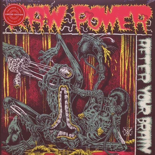 Raw Power - After Your Brain (ltd. ed.) (white/red splatter vinyl)