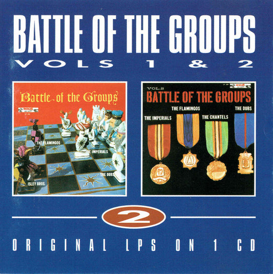 The Isley Brothers, The Dubs, The Flamingos, Etc. - Battle Of The Groups Volumes 1 & 2 (2 albums on 1 CD) (24 tracks)